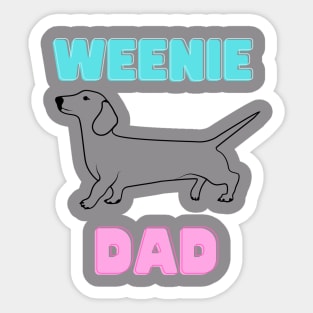 Weenie Dad Sticker